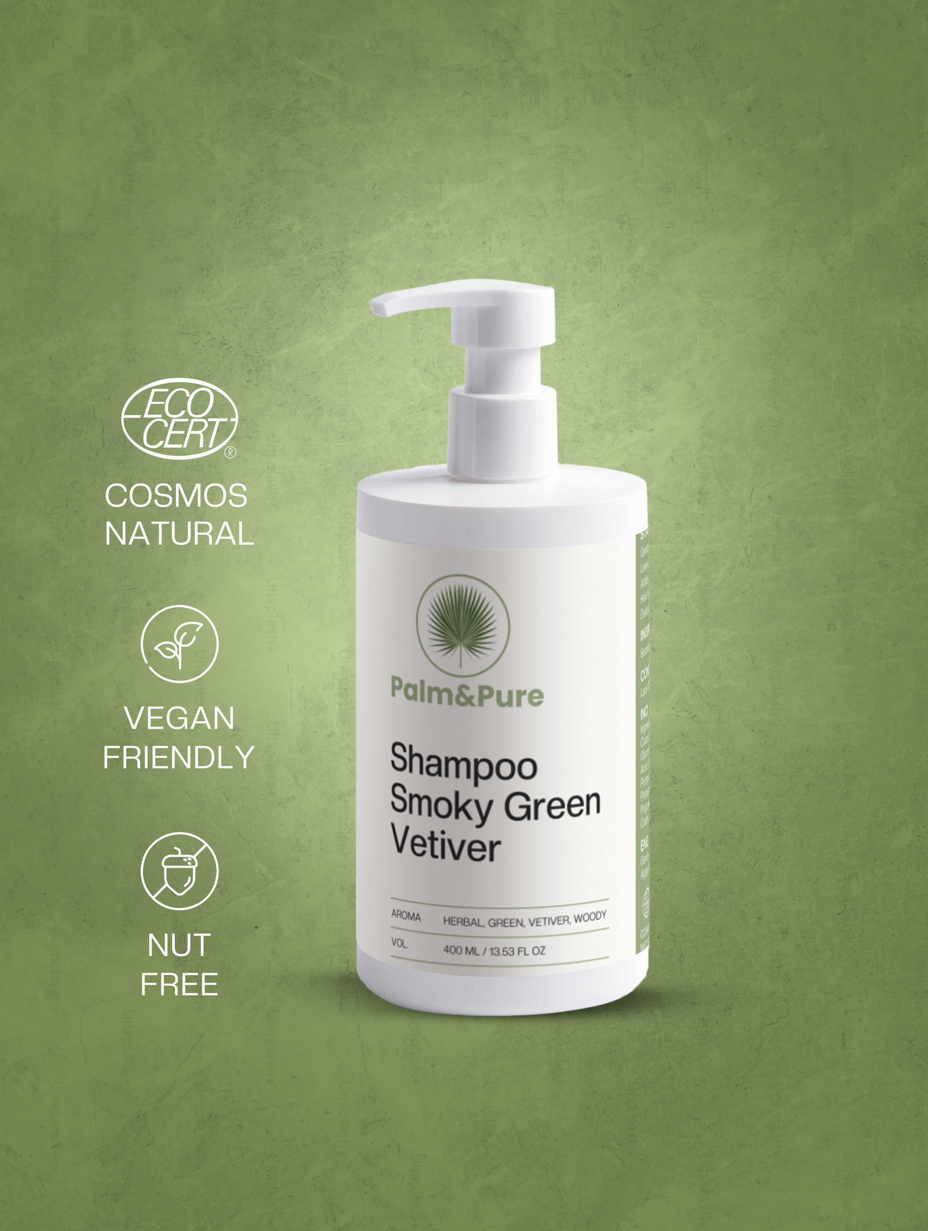 Gloss Shampoo, Smoky Green Vetiver