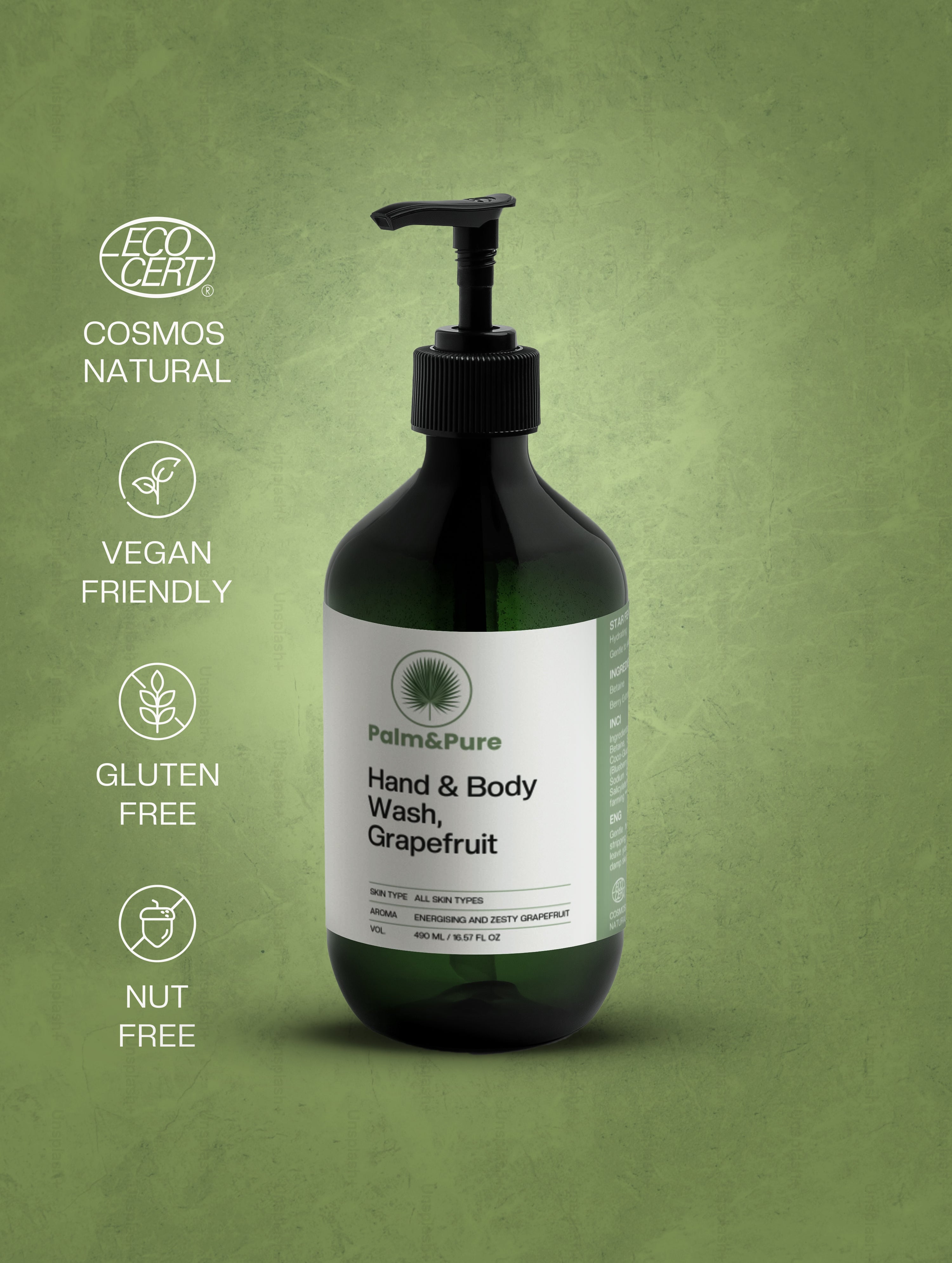 Hand & Body Wash, Grapefruit